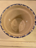 Vintage Alpine Pottery Planter – Hand-Painted Grapes Design (1999, Roseville Ohio)