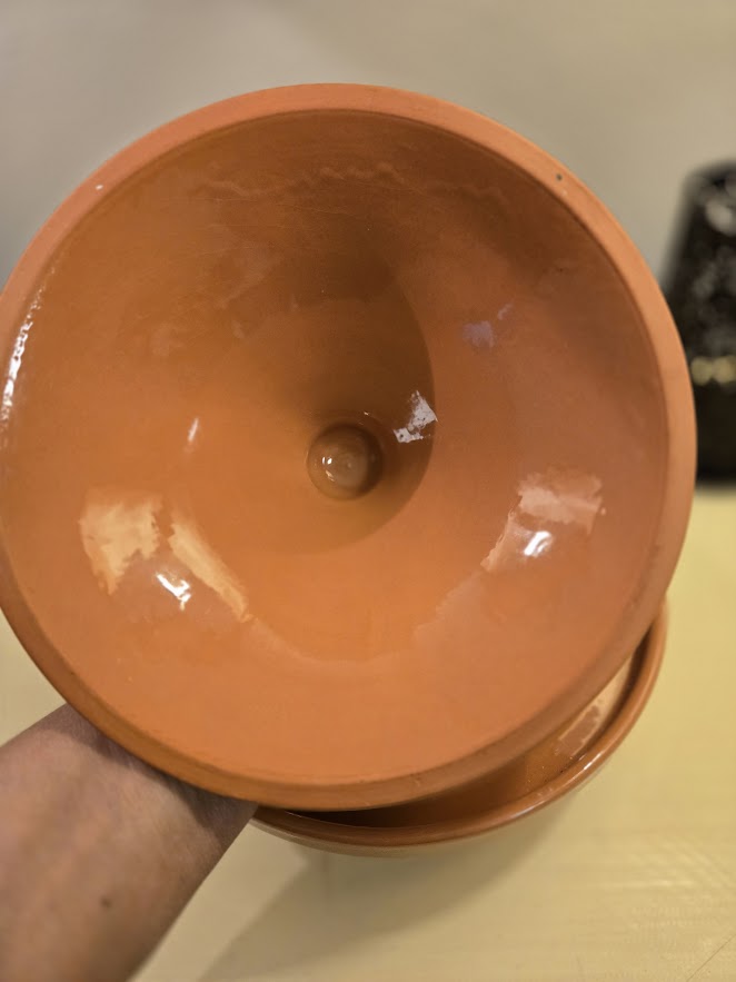 Handmade Portuguese Clay Tagine for Sur La Table – Terracotta Cooking Dish
