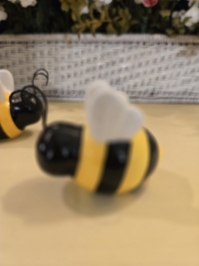 New Ceramic Bee Salt & Pepper Shaker Set – Bumblebee Kitchen Table Décor