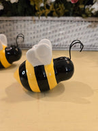 New Ceramic Bee Salt & Pepper Shaker Set – Bumblebee Kitchen Table Décor