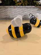 New Ceramic Bee Salt & Pepper Shaker Set – Bumblebee Kitchen Table Décor