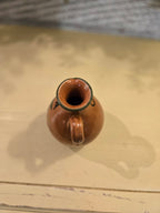 Colavita Extra Virgin Olive Oil Ceramic Cruet Bottle – Hand-Painted Terracotta Pitcher