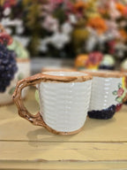 Vintage Hand-Painted Fruit Ceramic Tea Set – 11 Pieces